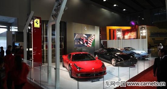 法拉利攜多款超級跑車亮相廣州車展