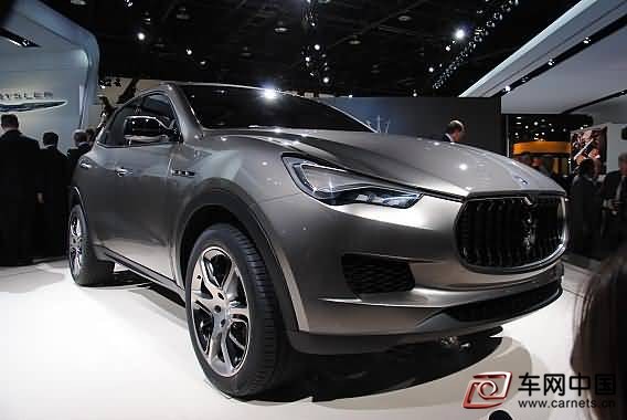 瑪莎拉蒂SUV將于明年日內瓦車展發布 搭V8發動機