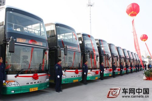 安凱收獲淮南65臺新能源公交車大單