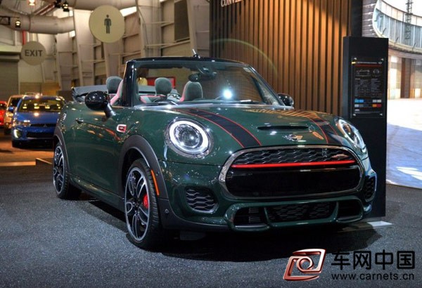 MINI JCW敞篷版亮相紐約車展