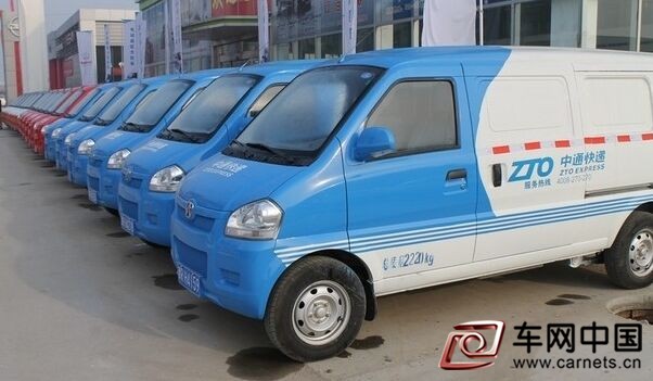 蘇州新能源車將發力物流行業 明年為快遞哥配純電動車