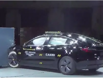 中保研公布國產特斯拉Model 3碰撞成績 乘員安全指數為優秀